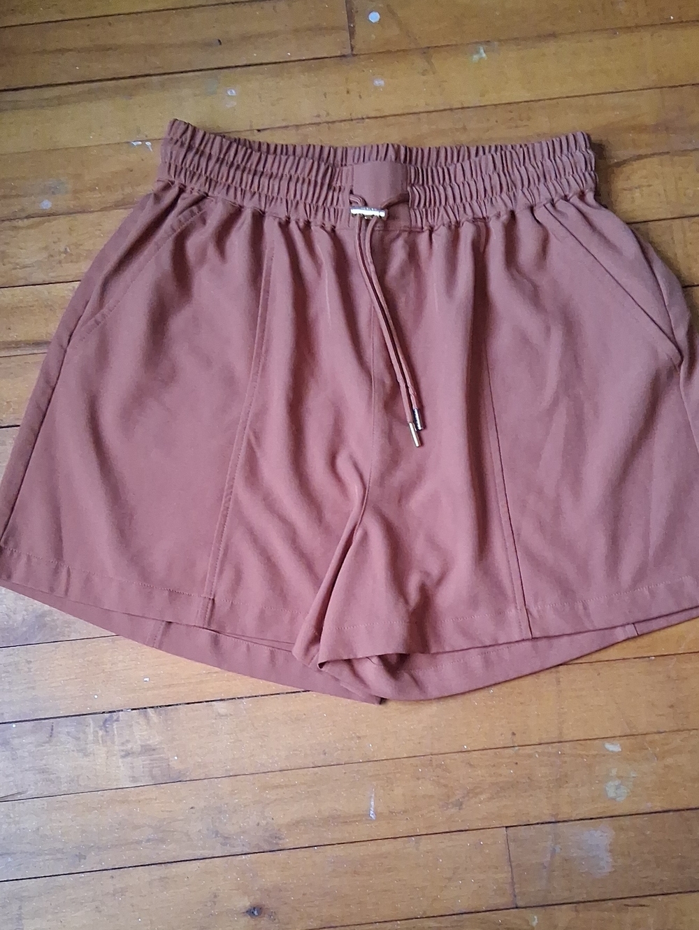 Varley Medium Brown/burnt Orange Shorts